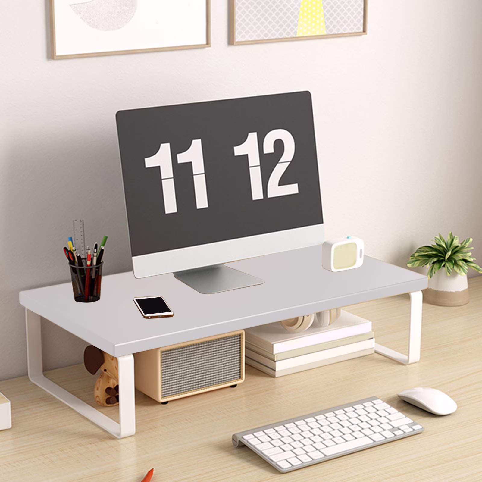 Monitor riser stand